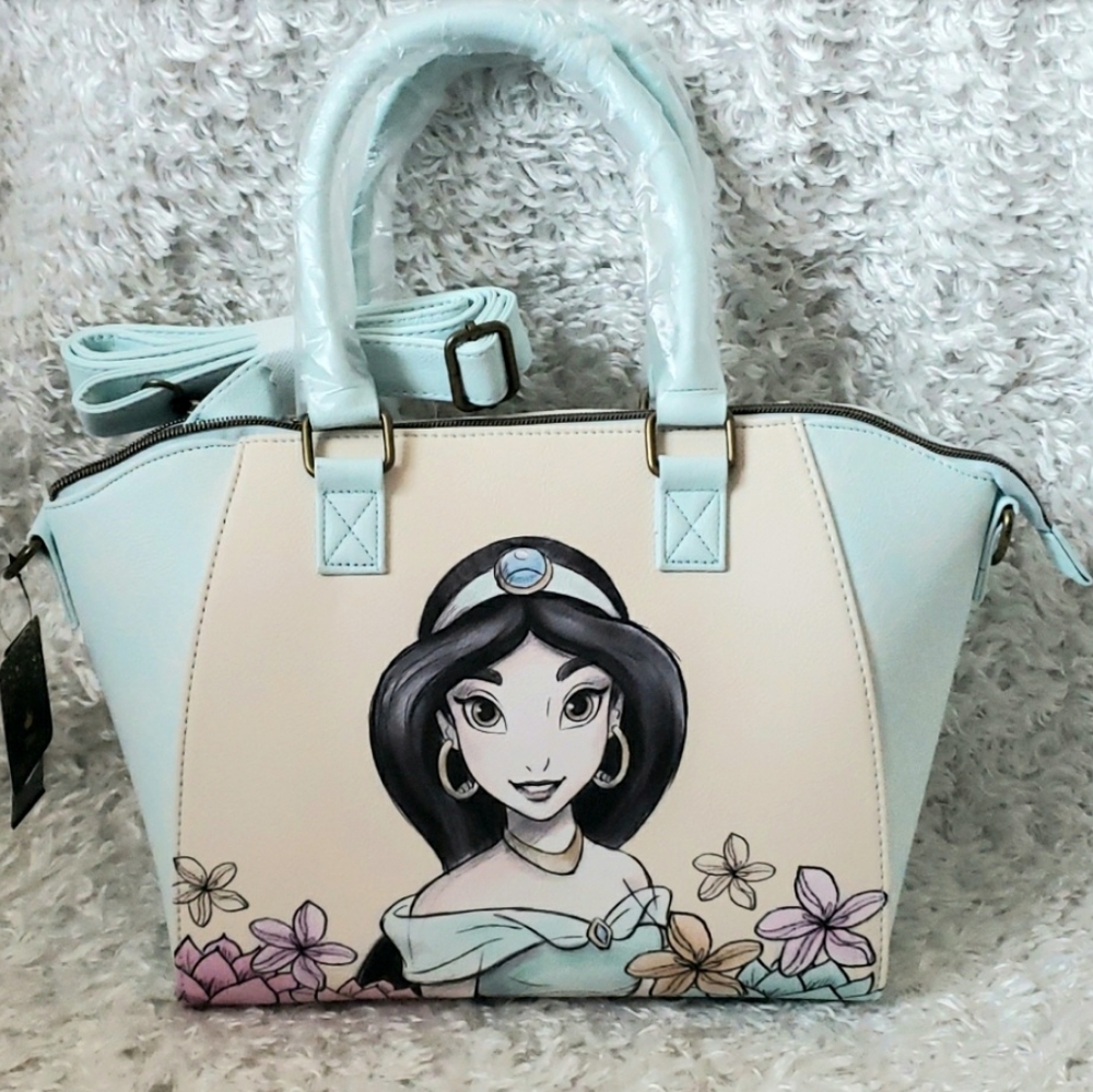 NWT Loungefly Princess Jasmine Satchel - Picture 5 of 10